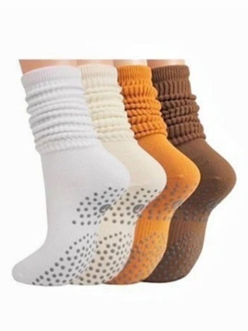 Grip Slouch Pilates Socks-4pair